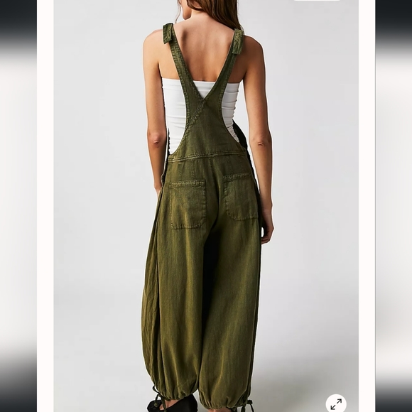 Free People Follow the Sun one piece/ overalls - Avacado Tree (green) - Picture 3 of 10